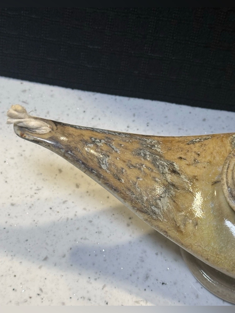 1970's Vintage MCM Bill & Vive Mohl Studio Art
Pottery Genie Oil Lamp -Signed - Picture 5 of 9